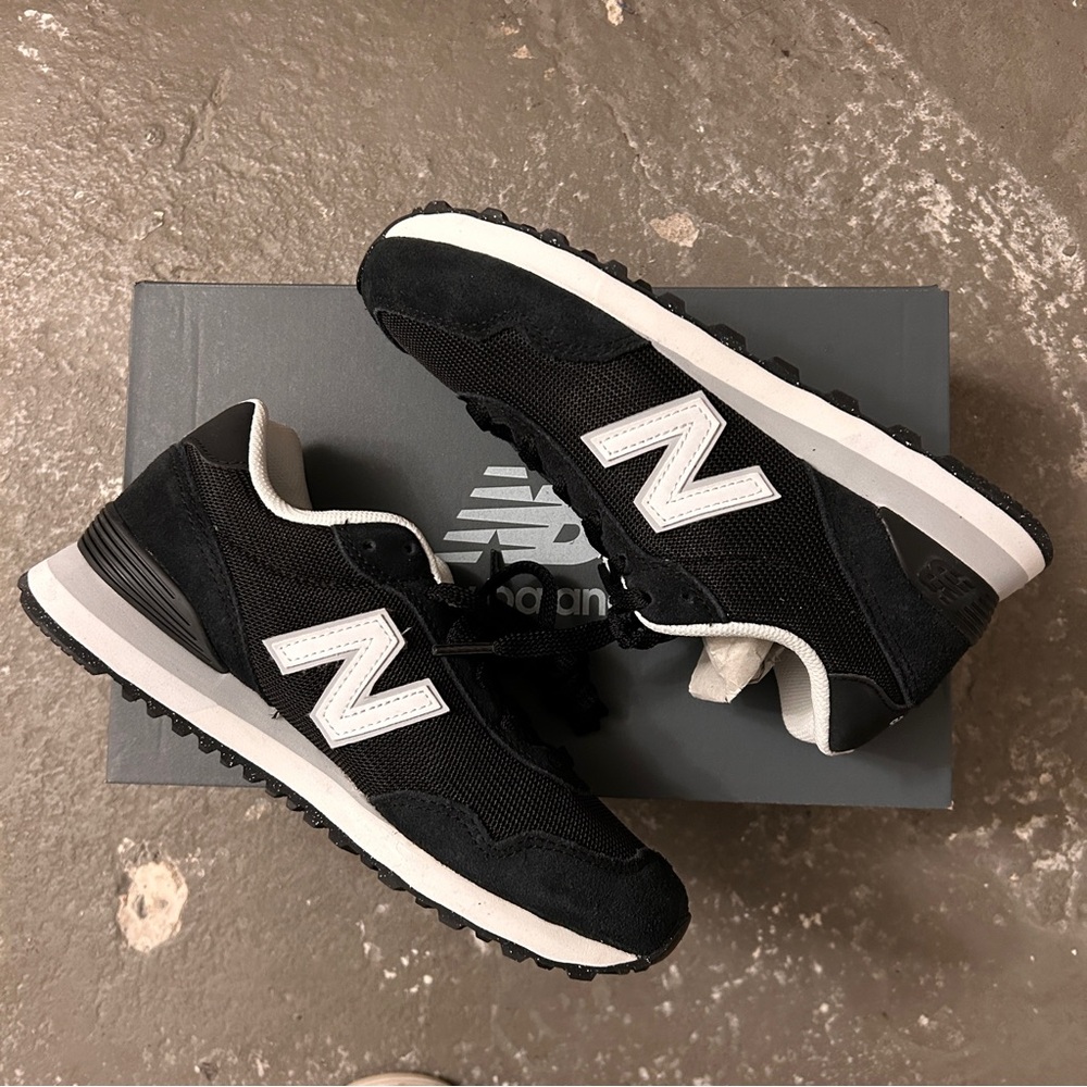 New Balance 515 Unisex Black Sneakers